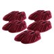 thumbnail image 2 of Cubrezapatos de franela, antideslizantes, lavables, reutilizables, a prueba de polvo, accesorios para zapatos, chanclos para cocina, baño, hogar, interior, oficina, habitaciones limpias rojo shamjiam Cubrezapatos reutilizables, 2 of 9