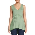 thumbnail image 4 of Planet Motherhood Maternity Women's Sleeveless Empire Waist Top, 4 of 6