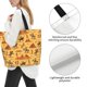 thumbnail image 3 of Fotbe Brave Cowboys Bolsa Tote Estética de Lona con Estampado para Mujer - Bolsa Reutilizable de Hombro Casual para Vacaciones, Compras, Trabajo y Gimnasio, 3 of 8