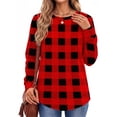 thumbnail image 3 of Fantaslook Sweatshirts for Women Crewneck Casual Long Sleeve Shirts Tunic Tops, 3 of 10