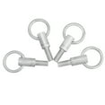 thumbnail image 4 of MasteelfCA Support de Sangle de Remplacement Vis Accessoire de Réparation pour Tambour Militaire Caisse Claire (Argent), 4 of 7