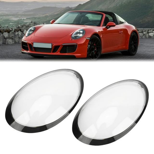 Cubierta De Lente De Faro De Coche, Cubierta De Lente De Lámpara De Cabeza Transparente, Pantalla Segura Para Conducción Nocturna, A Prueba De Deformación, Extraíble Para 991