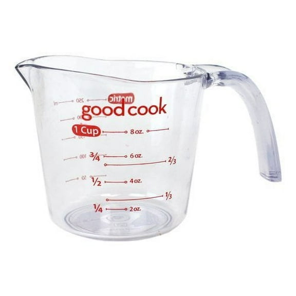 Bradshaw International 1cup Plastic Measuring Cup (Pack of 3)