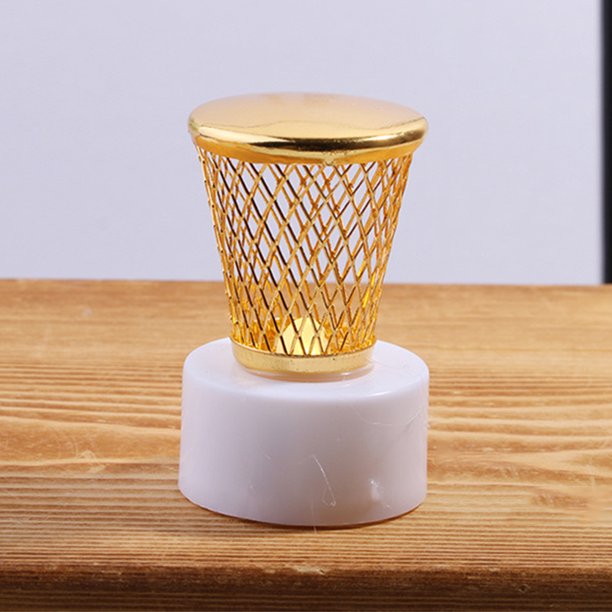 Luz De Vela Electrónica Luz LED junto a la cama pantalla tallada atmósfera lámpara regalo de Navidad (DXD-0052)