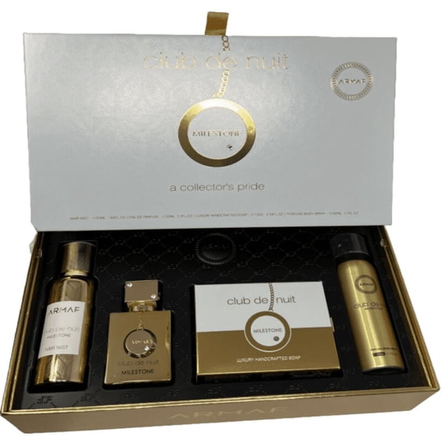 Armaf - Conjunto de Regalo para Hombres Club de Nuit Milestone