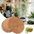 thumbnail image 2 of VALINK Flowerpot Mat Anti-Growth Grass Potted Ring Tree Protection Mat Coconut Flat Mat Ground Mat, 2 of 7