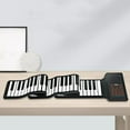 thumbnail image 1 of Digital Music Piano Keyboard Educational Rechargeable Piano for Gifts Travel, 1 of 8