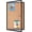 Black, variant on 36"x24" Enclosed Bulletin Board Tamper-Proof Dispaly Case, Black Aluminium Frame, Shatter Resistant Lockable Bulletin Board, Enclosed Cork Board for School, Office,Commercial,Hospital etc