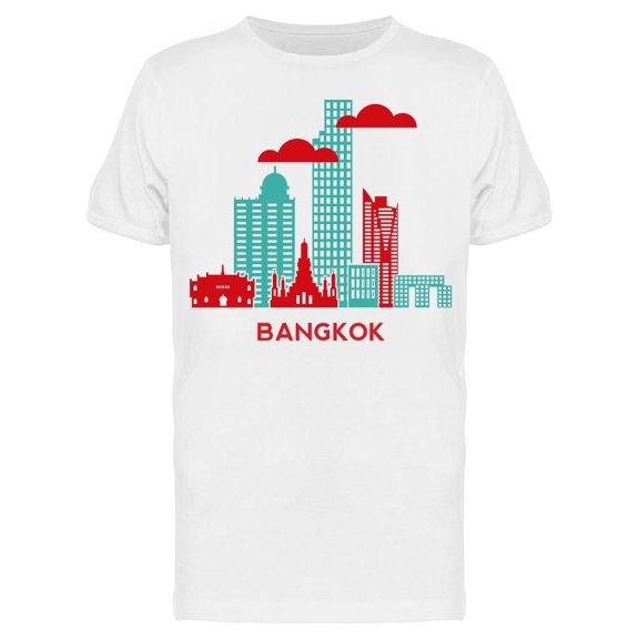 Bangkok City Architecture Tee Men's -Image by Shutterstock