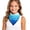 Blue2, variant on Neck Scarf for Children Custom Text Print Multicolor Scarf Idea for Little Kids Shawl Purple1,One Size