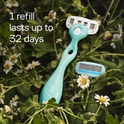 Schick Hydro Silk Ultra Sensitive Womens Razor Refills, 4 ct, Razor Blades Women