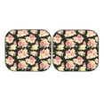 thumbnail image 7 of Balery 2 Piece Rose Flowers Car Windshield Sun Shade|Foldable Front Windshield Shade for Car Front Window for Most Sedans SUV Truck-Small, 7 of 7