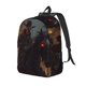 thumbnail image 1 of Fotbe Cool Skull Western Cowboy Mochila de Lona con Estampado, Mochila Duradera, Mochila Versátil de Alta Calidad, Mochila Compacta Vintage-Small, 1 of 5