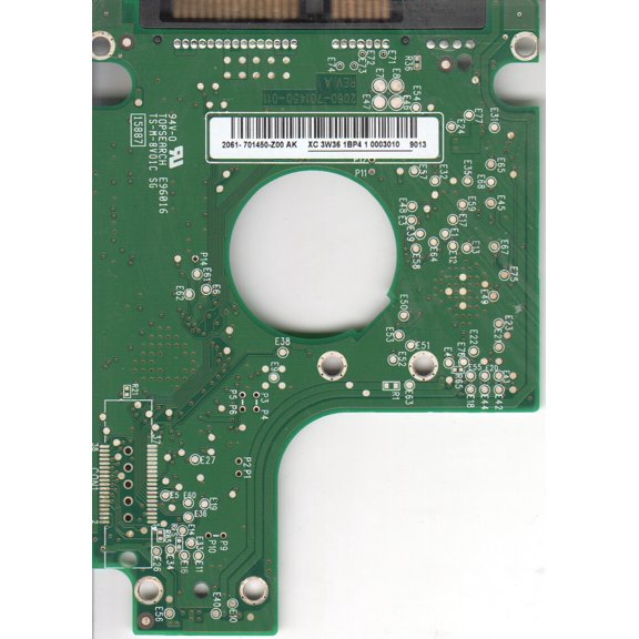WD1600BEVS-60RST0, 2061-701450-Z00 AK, WD SATA 2.5 PCB