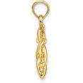 thumbnail image 2 of 10K Yellow Gold Polished Star Of David Charm - 18.4mm, 2 of 6