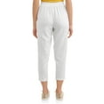 thumbnail image 3 of Juniors' Linen Pocket Skinny Trouser Pant, 3 of 4