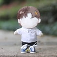 thumbnail image 5 of Playing House Cotton Stuffed Change Dressing Game Solid Color Blouse Idol Doll Clothes 20CM Doll Shirt Stripes Lattice TYPE 9, 5 of 8