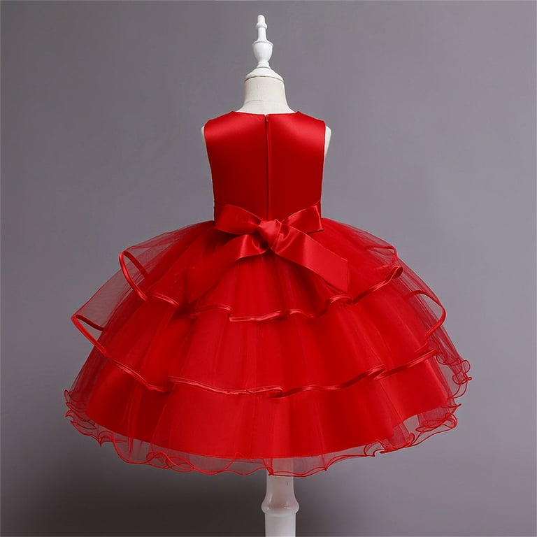ZPYESWOW Red Dress for Girls Graduation Dresses Little Girls Dress Navy  Blue Dress Gifts Under 50 Gifts $50 Baby Gifts for Boys, Red 7-8 Years -  Walmart.com