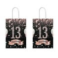 thumbnail image 3 of 20Pcs 13th Birthday Theme Party Bags, Party Favor Bags,Birthday Party Decorations, With Handles Favor Bags Candy Gift Bags for Adults Birthday Party Retirement Decoration Supplies, 3 of 7