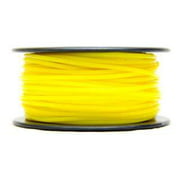 PLA30YE5 - 3D FILAMENT PLA YELLOW 3MM 0.5KG 1.25IN CENTER HOLE