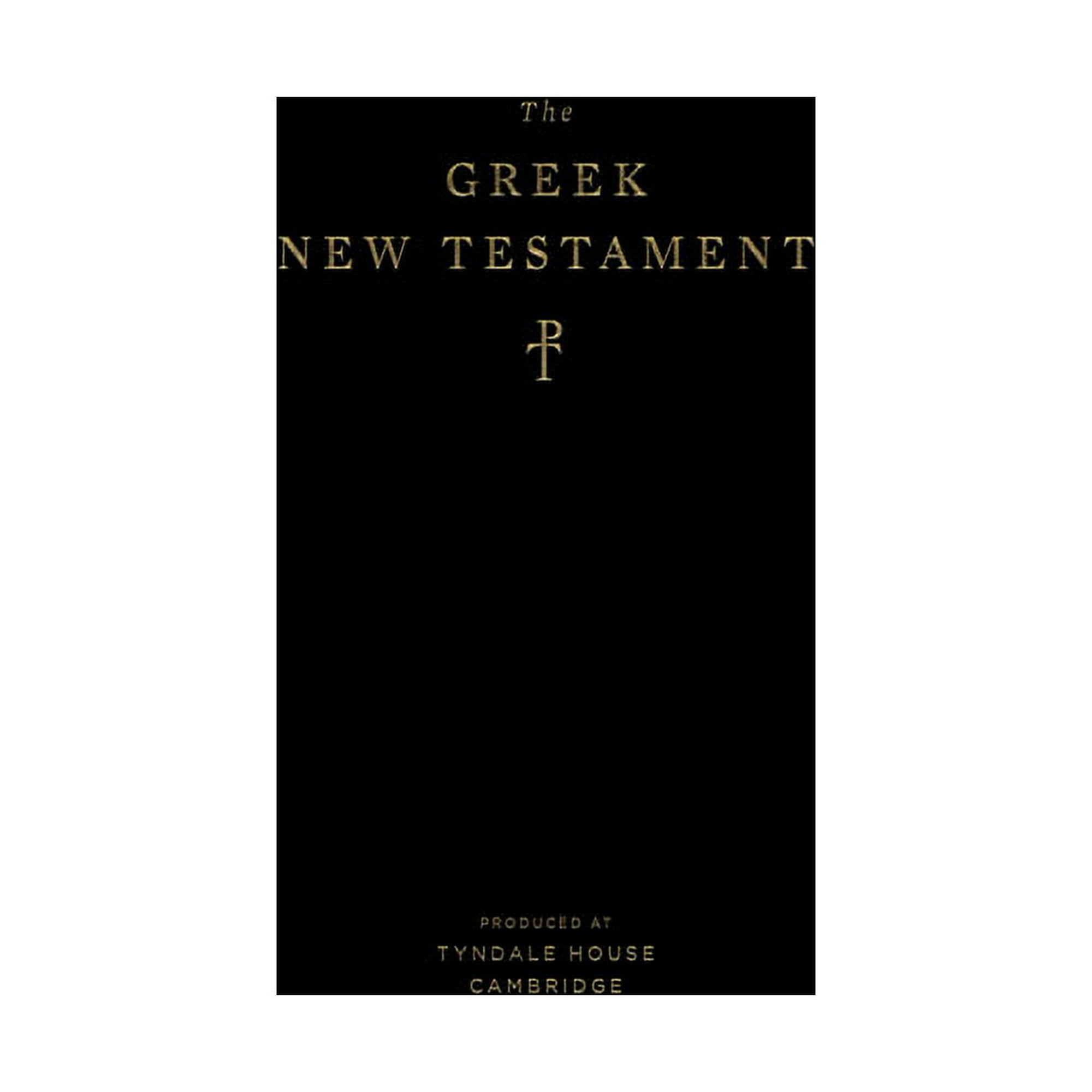 The Greek New Testament, Produced at Tyndale House, Cambridge (Hardcover)