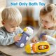 thumbnail image 5 of Baby bath water toy - 2pcs Toddler Waterfall Bathtub Toy W/ Suction Cup, Kids Water Spinner for Tub Pool, Infant Duck Elephant Shower Bathtime（Purple and yellow）, 5 of 5