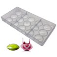thumbnail image 2 of Design Oblate Chocolate Mold Volcanic Polycarbonate Chocolate Moulds Pc Forms, 2 of 5