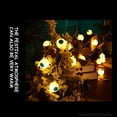 thumbnail image 6 of Halloween Eye Ball String Lights, 10 LEDs 4.9FT, for Indoor Outdoor Party Decoration, Power by Batteries, 6 of 8