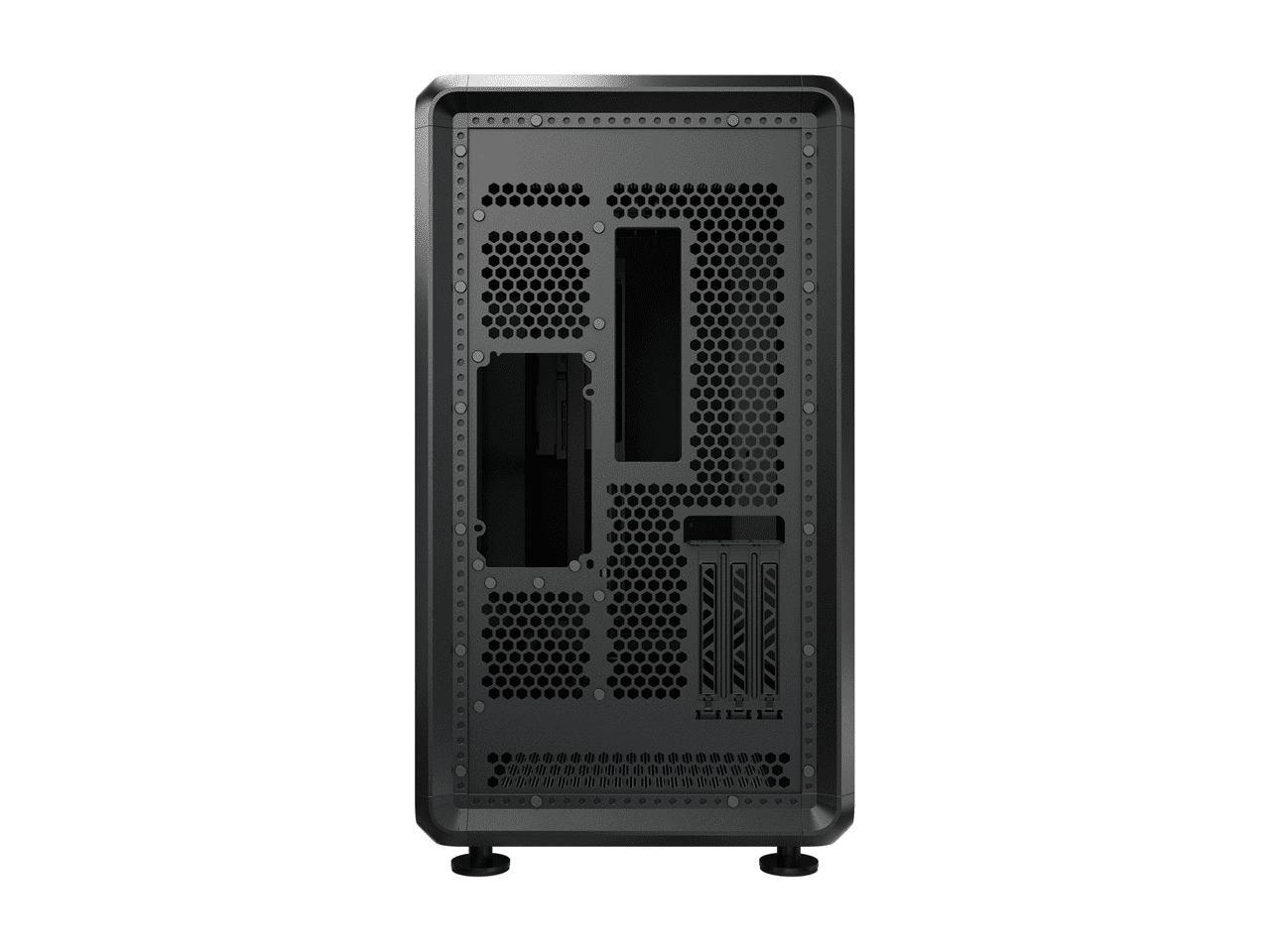 Cooler Master MasterFrame 360 STAGE Mirror Open-Frame ATX PC Case, Front Mirrored Display Platform, 430mm GPU Max, 360mm Radiator Support, PCIe 5.0, support up to 12×120mm Fans, USB4 Type-C
