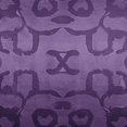 thumbnail image 6 of HAOXIT Round Tablecloth, Inspired Purple Colored Modern Design Artwork Print, Round Table Cover for Dining Room Kitchen Decor, 6 of 8
