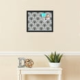 thumbnail image 3 of PinPix 18x14 Custom Cork Bulletin Board Grand Floral Motif Poster Board Has a Fabric Style Canvas Finish, Framed in Grand Floral Motif, by ArtToFrames (PinPix-181), 3 of 5