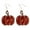 red, variant on DESIGNICE Halloween Earrings,Orange Pumpkin Goth Earrings,Wood Warp-Resistant Drop Earrings for Women,Orange