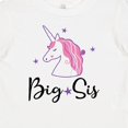 thumbnail image 4 of Inktastic Big Sis Unicorn Girls Sister Announcement Girls Baby T-Shirt, 4 of 5