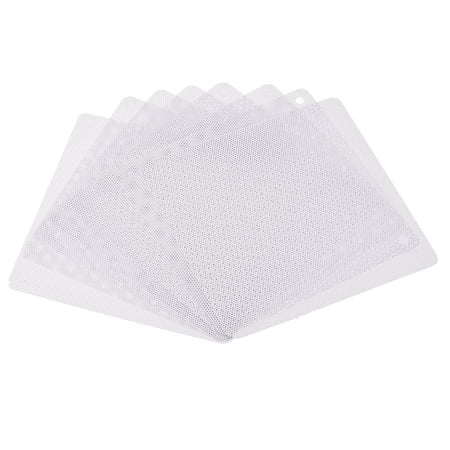 Uxcell 120mm Mesh Dustproof Cover Computer Fan Filter Grills White 8 Pack price history on PriceWatchPro