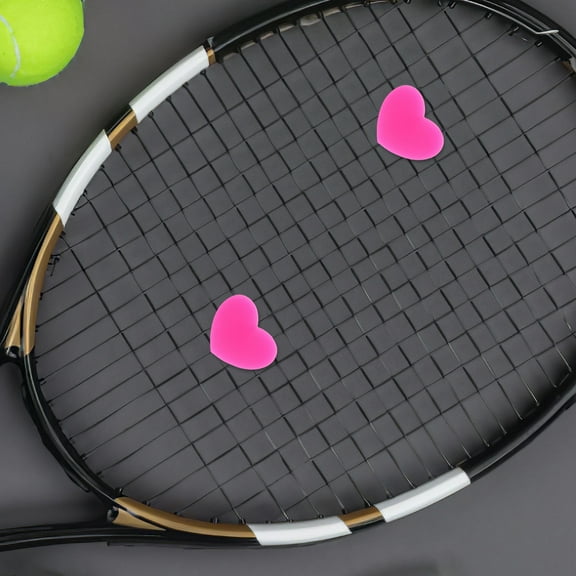 WHAMVOX 6Pcs Tennis Racket Dampener Silicone Shocking Absorber for Vibration Reduction