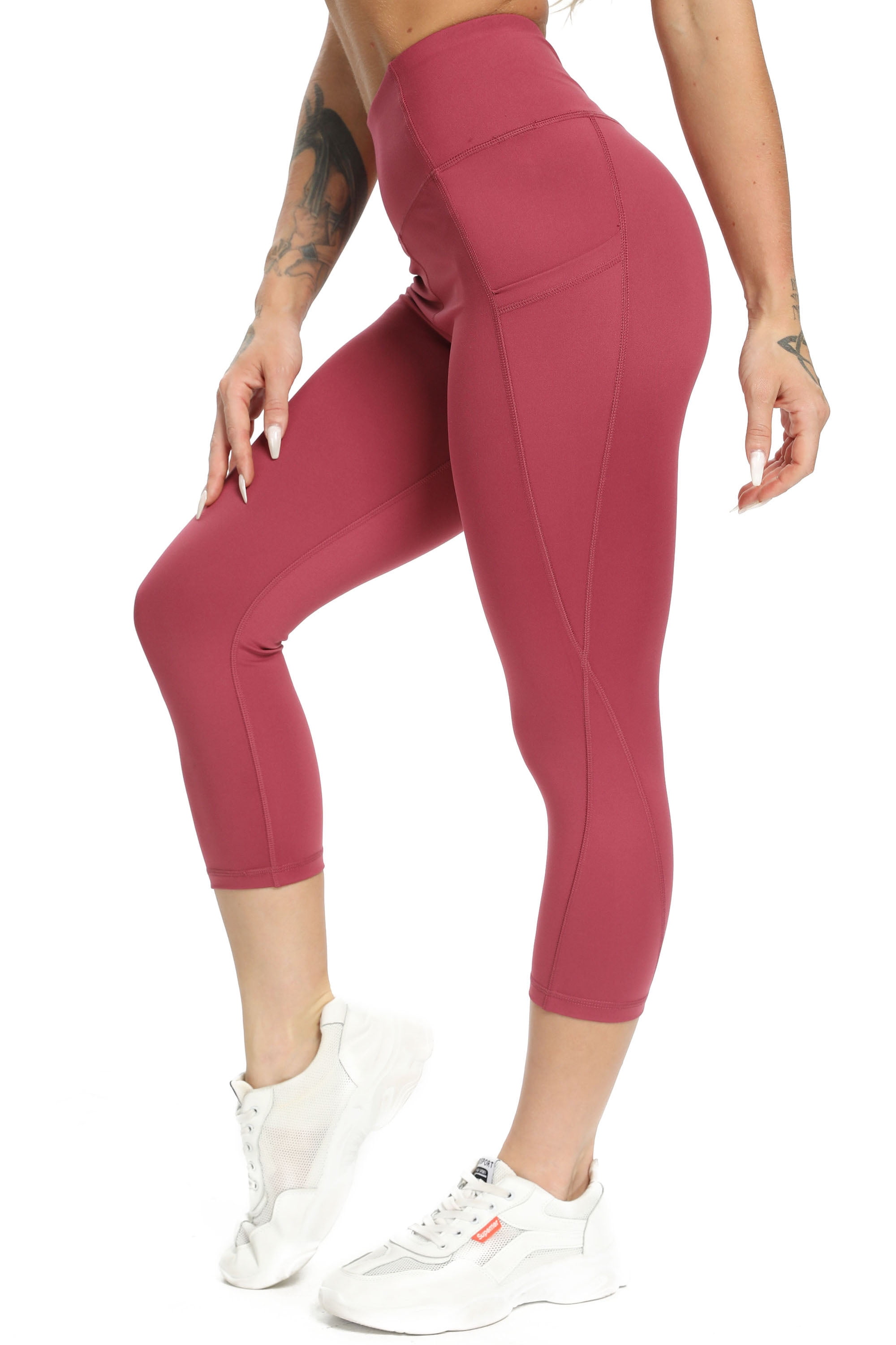 tummy control leggings with pockets