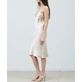 thumbnail image 3 of COWL NECK SATIN DRESS, 3 of 4