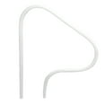 thumbnail image 1 of Saftron 40" x 32" 3 Bend Figure 4 In-Ground Pool Return to Deck Rail, White, 1 of 2