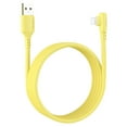 thumbnail image 4 of 5A Charging Cable Mobile Phone USB Elbow Data Transmission Cable Phone Elbow Charging Cord 1.5m for iOS, 4 of 9