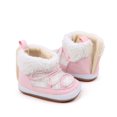 thumbnail image 2 of Infant Winter Snow Boots Warm Lambs Wool Baby First Walker Shoes for Christmas, Baby Shower, 2 of 6