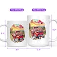 thumbnail image 4 of Be My Valentine's Devon Rex Truck Full of Love Flower Balloon Mug Cat Lover Kitten Owner Gifts Coffee Tea Cup - 02029, 4 of 4