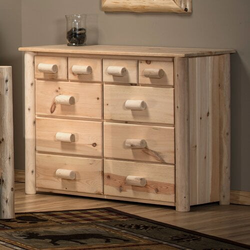 Lakeland Mills Frontier 10 Drawer Combo Dresser