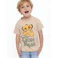 thumbnail image 2 of Lion King Simba Toddler Graphic Crewneck Tee with Short Sleeves, Sizes 12M-5T, 2 of 5