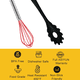 thumbnail image 3 of Juego de 2 utensilios de cocina de silicona resistentes al calor para utensilios de cocina antiadherentes, antiarañazos, aptos para lavavajillas, 3 of 5