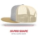 thumbnail image 3 of Gorra de béisbol Richardson 511 Flatbill Trucker Snapback Unisex, 3 of 7