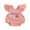 Pink, variant on Baby Girl Baseball First Birthday Outfit Half Way To One Years Old Birthday Clothes Summer Romper Overalls Letter Baseball Embroidery Flying Sleeve Bodysuits Jumpsuits
