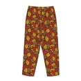 thumbnail image 5 of Daiia Fall Leaves Women's Sleep Pant with Pockets and Drawstring,Pajama Pants-Medium, 5 of 9
