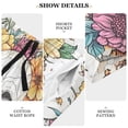 thumbnail image 5 of Relaxed fit printed pajama bottoms, sizes S to XXL A White Skull, 5 of 7