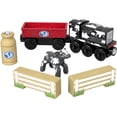 thumbnail image 3 of Thomas & Friends Wood Diesel's Dairy Drop-off Train Engine with Cargo, 3 of 5