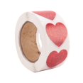 thumbnail image 3 of Glitter Stickers Roll,Heart Labels for Wedding(500Pcs/Roll), 3 of 5